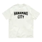 JIMOTOE Wear Local Japanの花巻市 HANAMAKI CITY オーガニックコットンTシャツ