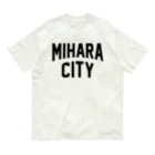 JIMOTOE Wear Local Japanの三原市 MIHARA CITY Organic Cotton T-Shirt