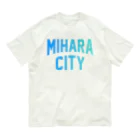 JIMOTOE Wear Local Japanの三原市 MIHARA CITY Organic Cotton T-Shirt