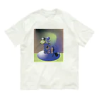 S2kun ハートくん SHOPの【Heart-kun】花のある生活 Organic Cotton T-Shirt