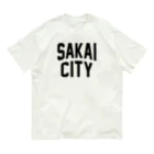 JIMOTOE Wear Local Japanの坂井市 SAKAI CITY オーガニックコットンTシャツ