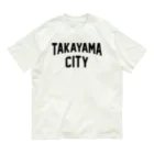 JIMOTOE Wear Local Japanの高山市 TAKAYAMA CITY オーガニックコットンTシャツ