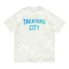 JIMOTOE Wear Local Japanの高山市 TAKAYAMA CITY オーガニックコットンTシャツ