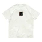 Free fontoの日本語フォントのユニセックスTシャツ オーガニックコットンTシャツ