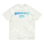 JIMOTOE Wear Local Japanの長岡京市 NAGAOKAKYO CITY オーガニックコットンTシャツ