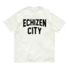 JIMOTOE Wear Local Japanの越前市 ECHIZEN CITY Organic Cotton T-Shirt