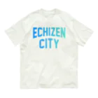 JIMOTOE Wear Local Japanの越前市 ECHIZEN CITY Organic Cotton T-Shirt