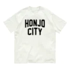 JIMOTOE Wear Local Japanの本庄市 HONJO CITY Organic Cotton T-Shirt