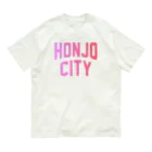 JIMOTOE Wear Local Japanの本庄市 HONJO CITY Organic Cotton T-Shirt