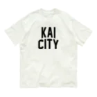 JIMOTOE Wear Local Japanの甲斐市 KAI CITY オーガニックコットンTシャツ