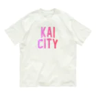 JIMOTOE Wear Local Japanの甲斐市 KAI CITY オーガニックコットンTシャツ