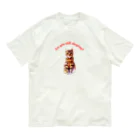 にゃんたまHOUSEのベル「まだ寝てるんですか？」 Organic Cotton T-Shirt