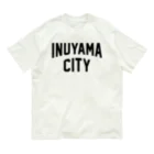 JIMOTO Wear Local Japanの犬山市 INUYAMA CITY オーガニックコットンTシャツ