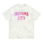 JIMOTOE Wear Local Japanの犬山市 INUYAMA CITY Organic Cotton T-Shirt