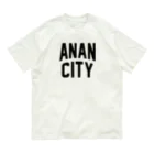 JIMOTOE Wear Local Japanの阿南市 ANAN CITY オーガニックコットンTシャツ