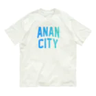 JIMOTOE Wear Local Japanの阿南市 ANAN CITY オーガニックコットンTシャツ