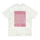  Millefy's shopのエレファント（SUZURI.ver） オーガニックコットンTシャツ