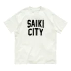 JIMOTO Wear Local Japanの佐伯市 SAIKI CITY オーガニックコットンTシャツ