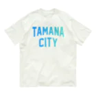 JIMOTOE Wear Local Japanの玉名市 TAMANA CITY オーガニックコットンTシャツ