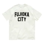 JIMOTOE Wear Local Japanの藤岡市 FUJIOKA CITY オーガニックコットンTシャツ