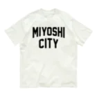 JIMOTOE Wear Local Japanのみよし市 MIYOSHI CITY Organic Cotton T-Shirt