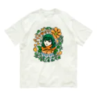 ハナドリカ SUZURI店の花と緑の使い手 Organic Cotton T-Shirt