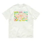 お華🌸🐝Ohanaの春の芽吹き🌸 オーガニックコットンTシャツ