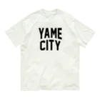 JIMOTOE Wear Local Japanの八女市 YAME CITY Organic Cotton T-Shirt