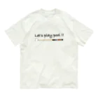 LOCO.AYAのLet’s play pool !!ビリヤードデザイン オーガニックコットンTシャツ