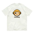 chicodeza by suzuriのお猿さんマーク Organic Cotton T-Shirt