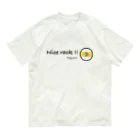 LOCO.AYAのNice rack !!（ちょっぴり下ネタ）デザイン。 オーガニックコットンTシャツ