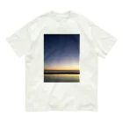 ArtWillの瀬戸内マジックアワー(シルバー) Organic Cotton T-Shirt