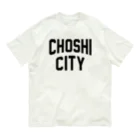 JIMOTOE Wear Local Japanの銚子市 CHOSHI CITY オーガニックコットンTシャツ