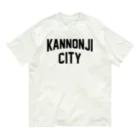 JIMOTOE Wear Local Japanの観音寺市 KANNONJI CITY オーガニックコットンTシャツ