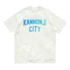 JIMOTOE Wear Local Japanの観音寺市 KANNONJI CITY Organic Cotton T-Shirt