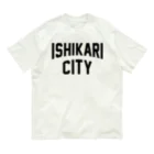 JIMOTO Wear Local Japanの石狩市 ISHIKARI CITY オーガニックコットンTシャツ