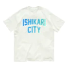 JIMOTO Wear Local Japanの石狩市 ISHIKARI CITY オーガニックコットンTシャツ