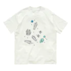 しまめの青い石 Organic Cotton T-Shirt