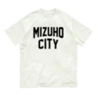 JIMOTOE Wear Local Japanの瑞穂市 MIZUHO CITY Organic Cotton T-Shirt