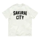 JIMOTOE Wear Local Japanの桜井市 SAKURAI CITY オーガニックコットンTシャツ