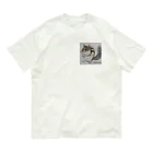 シマリス部　のシマリス　僕の自慢の尻尾 Organic Cotton T-Shirt