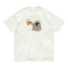 ＋Whimsyのなまけものビール Organic Cotton T-Shirt