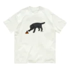 ハッピー・ラブラドールズのブラックラブラドールともぐら Organic Cotton T-Shirt