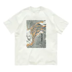 xxxyamachanのMARBLEIZE　縦書き Organic Cotton T-Shirt