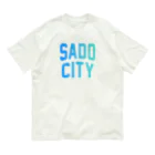 JIMOTOE Wear Local Japanの佐渡市 SADO CITY Organic Cotton T-Shirt