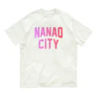 JIMOTOE Wear Local Japanの七尾市 NANAO CITY オーガニックコットンTシャツ