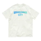 JIMOTO Wear Local Japanの五所川原市 GOSHOGAWARA CITY オーガニックコットンTシャツ