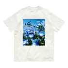 Rangetuのネモフィラと心 Organic Cotton T-Shirt