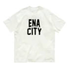 JIMOTOE Wear Local Japanの恵那市 ENA CITY Organic Cotton T-Shirt
