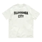 JIMOTOE Wear Local Japanの富士吉田市 FUJI YOSHIDA CITY Organic Cotton T-Shirt